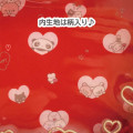 Japan San-X Clear Pouch - San-X Universe Heart Red - 5