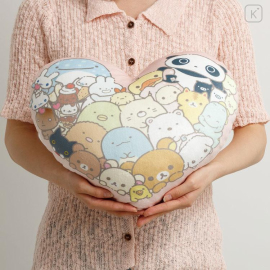 Japan San-X Cushion - San-X Universe Heart - 4