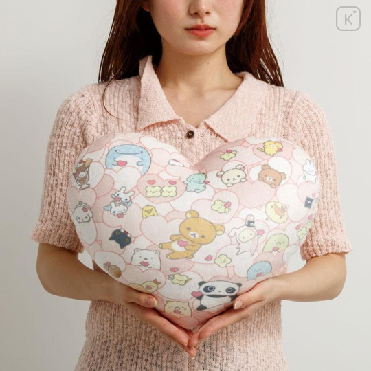 Japan San-X Cushion - San-X Universe Heart - 5