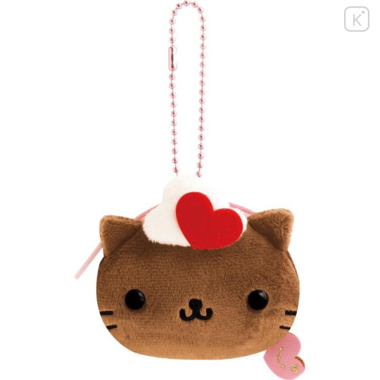 Japan San-X Secret Plush Mini Coin Case Keychain - San-X Universe Heart Blind Box - 6