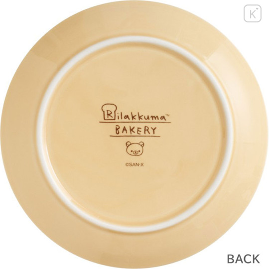 Japan San-X Round Plate - Rilakkuma : Bakery - 2