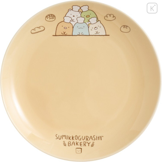 Japan San-X Round Plate - Sumikko Gurashi : Bakery - 1