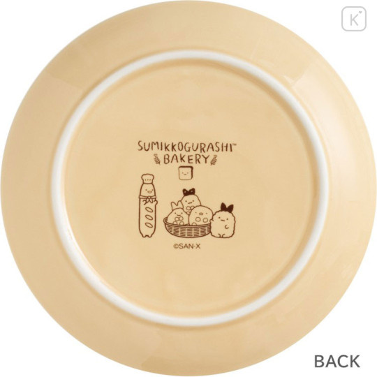 Japan San-X Round Plate - Sumikko Gurashi : Bakery - 2