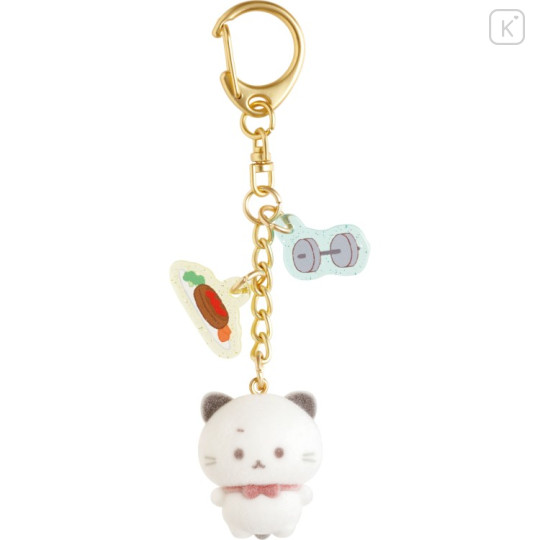 Japan San-X Flocky Mascot Keychain - Ishitsuyo-chan : Can You Defeat Temptation? - 1