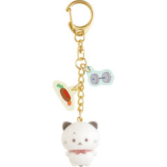 Japan San-X Flocky Mascot Keychain - Ishitsuyo-chan : Can You Defeat Temptation?