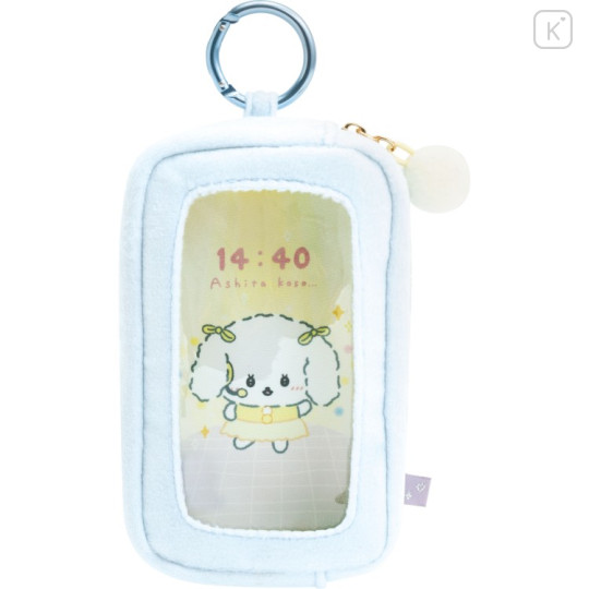 Japan San-X Smartphone-style Clear Pouch - Ishiyowa-chan : Can You Defeat Temptation? - 1
