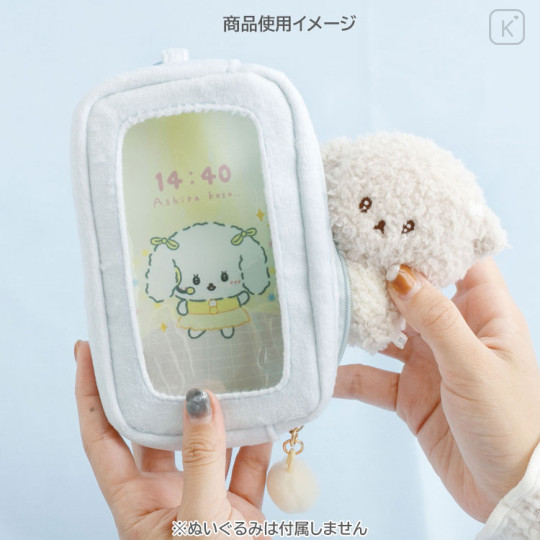 Japan San-X Smartphone-style Clear Pouch - Ishiyowa-chan : Can You Defeat Temptation? - 3