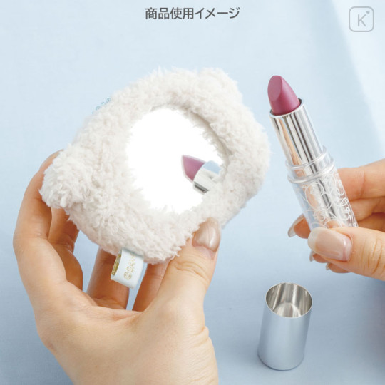Japan San-X Plush Mirror Keychain - Ishiyowa-chan - 3