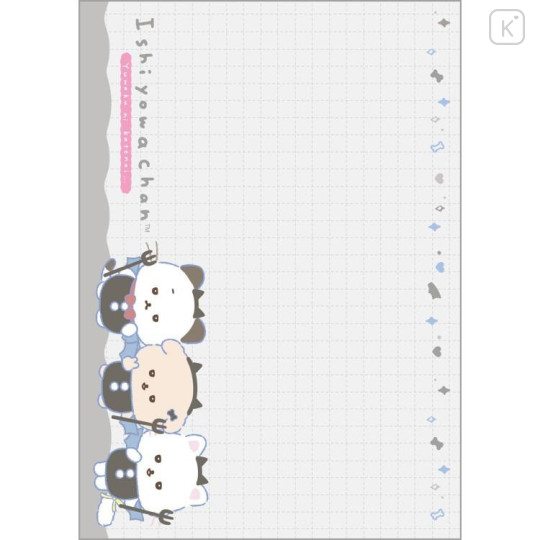 Japan San-X A6 Notepad - Ishiyowa-chan : Can You Defeat Temptation? B - 4