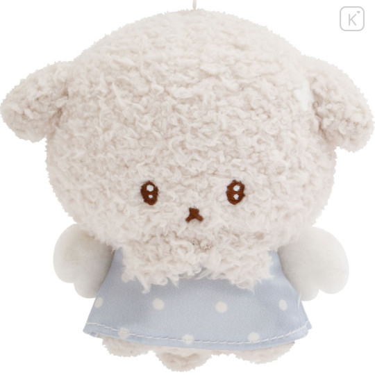 Japan San-X Hanging Plush Toy - Ishiyowa-chan : Can You Defeat Temptation? Angel - 2