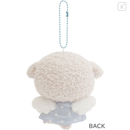 Japan San-X Hanging Plush Toy - Ishiyowa-chan : Can You Defeat Temptation? Angel - 3