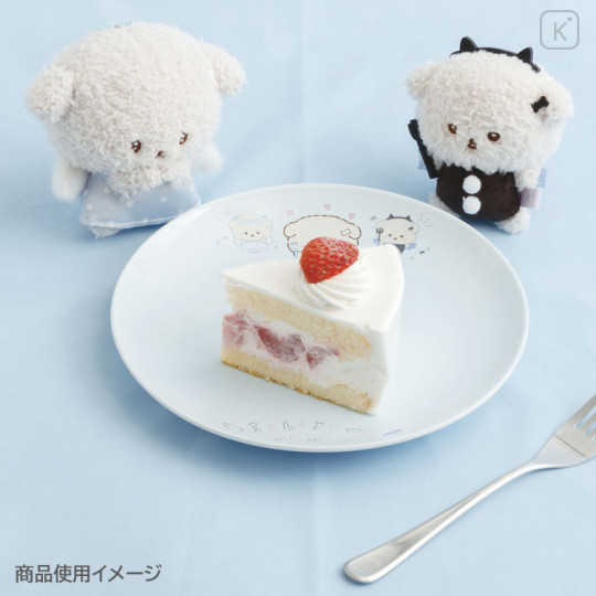 Japan San-X Round Plate - Ishiyowa-chan : Can You Defeat Temptation? - 3