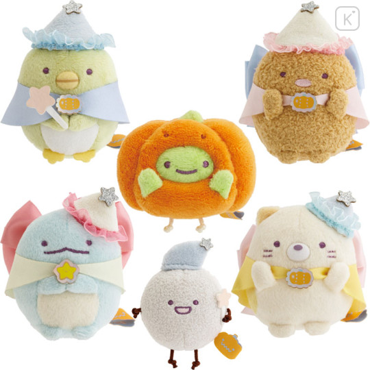 Japan San-X Tenori Plush (SS) Set - Sumikko Gurashi : Magical Halloween - 1