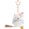 Japan San-X Hanging Plush Toy - Sumikko Gurashi : Magical Halloween Shirokuma Polar Bear - 1