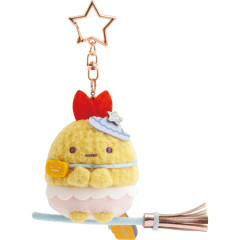Japan San-X Hanging Plush Toy - Sumikko Gurashi : Magical Halloween Ebifurai no Shippo Fried Shrimp Tail