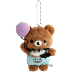 Japan San-X Hanging Plush Toy - Chairoikoguma : Pastel Halloween Party