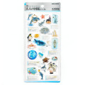 Japan Kamio 3D Picture Book Sticker - Aquarium - 1