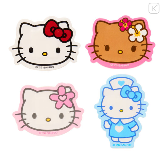 Japan Sanrio Original Character-Shaped Bandages - Hello Kitty - 2