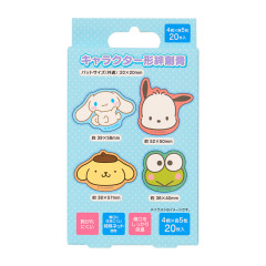 Japan Sanrio Original Character-Shaped Bandages - Light Blue