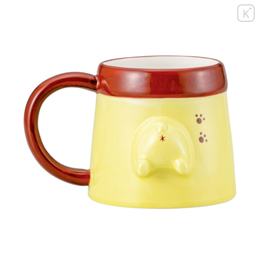 Japan Sanrio 3D Porcelain Mug - Pompompurin - 2
