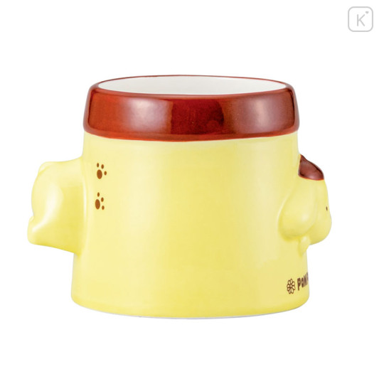 Japan Sanrio 3D Porcelain Mug - Pompompurin - 3