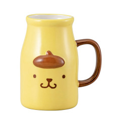 Japan Sanrio Milk Bottle Mug - Pompompurin