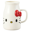Japan Sanrio Milk Bottle Mug - Hello Kitty - 1