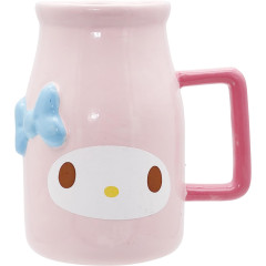 Japan Sanrio Milk Bottle Mug - My Melody