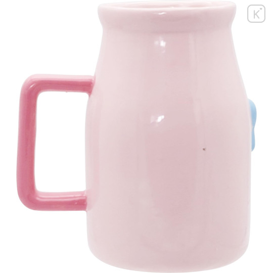 Japan Sanrio Milk Bottle Mug - My Melody - 2
