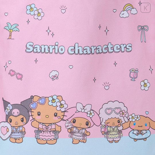 Japan Sanrio Original Tote Bag - Sparkling Summer Pool - 4