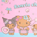 Japan Sanrio Original Big Towel - Sparkling Summer Pool - 2
