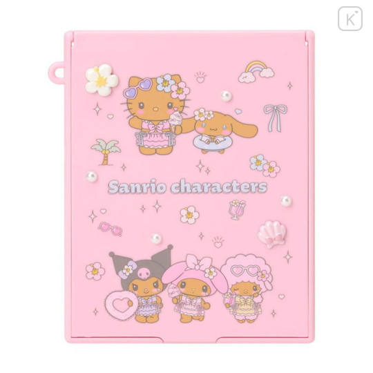 Japan Sanrio Original Mirror - Sparkling Summer Pool - 1