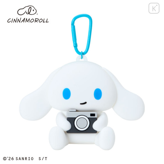Japan Sanrio Original Character-Shaped Silicone Pouch - I.Cinnamoroll : Casual Outing - 1
