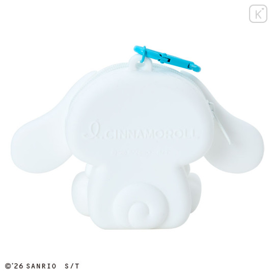 Japan Sanrio Original Character-Shaped Silicone Pouch - I.Cinnamoroll : Casual Outing - 3