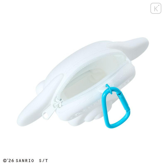 Japan Sanrio Original Character-Shaped Silicone Pouch - I.Cinnamoroll : Casual Outing - 4