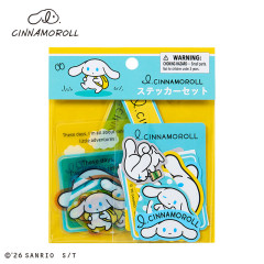 Japan Sanrio Original Sticker Set - I.Cinnamoroll : Casual Outing