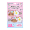Japan Sanrio Original Bangs Clip Set - Hello Kitty : Sparkling Summer Pool - 1