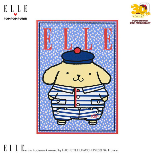 Japan Sanrio Elle Flip-Up Memo Pad - Pompompurin : Sailor - 1
