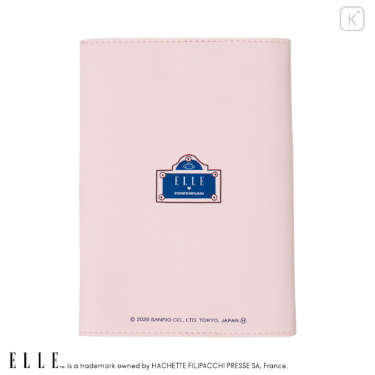 Japan Sanrio Elle Book Cover - Pompompurin - 2