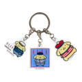 Japan Sanrio Elle Triple Acrylic Keychain - Pompompurin : Sailor - 2