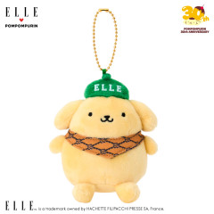 Japan Sanrio Elle Mascot Holder - Pompompurin : Green