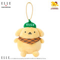 Japan Sanrio Elle Mascot Holder - Pompompurin : Green - 1