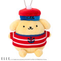 Japan Sanrio Elle Mascot Holder - Pompompurin : Red - 2