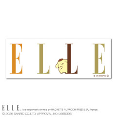 Japan Sanrio Elle Vinyl Sticker - Pompompurin : Logo