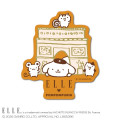 Japan Sanrio Elle Vinyl Sticker - Pompompurin : Set - 1