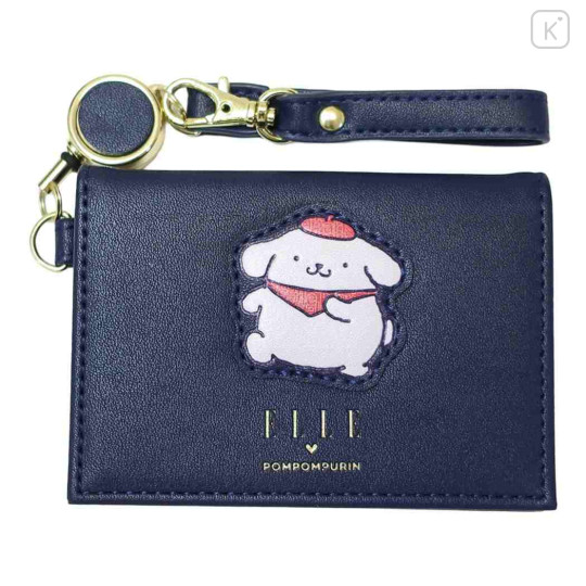 Japan Sanrio Elle Pass Case - Pompompurin - 1
