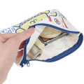 Japan Sanrio Elle Flat Pouch - Pompompurin : Navy - 3