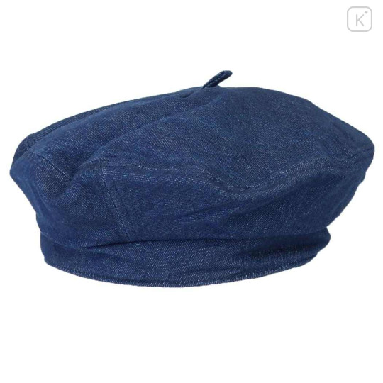 Japan Sanrio Elle Denim-Style Beret Hat - Pompompurin - 2
