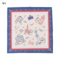 Japan Sanrio Elle Large Handkerchief Bandana - Pompompurin : Navy - 1