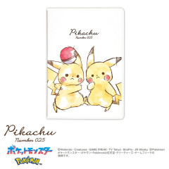 Japan Pokemon B6 Planner Monthly Schedule Book - Pikachu : Two Close Friends 2027